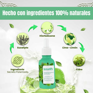 🍃Breatify® Gotas para Eliminar el Mal Aliento 🦠